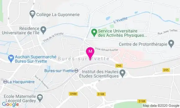 Localisation Dr Alfred Peymayeche