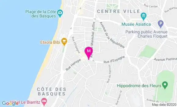 Localisation Dr Philippe Vigier
