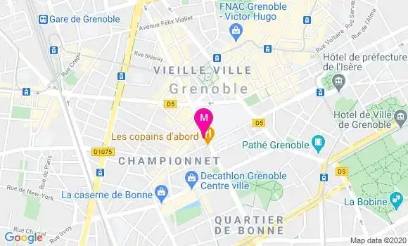 Localisation Dr Anne Brunet Humbert