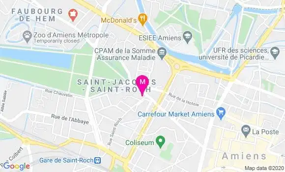 Localisation Dr Xavier Laberenne