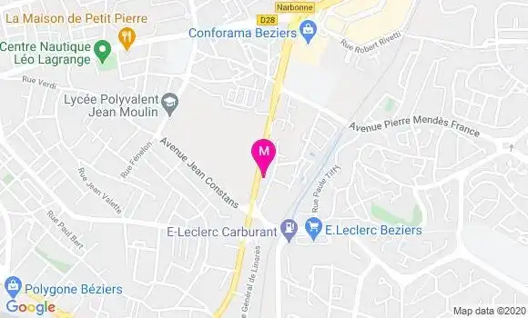 Localisation Dr Frederique Segalas Largey