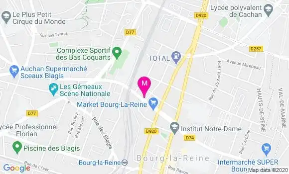 Localisation Dr Delphine Pierre