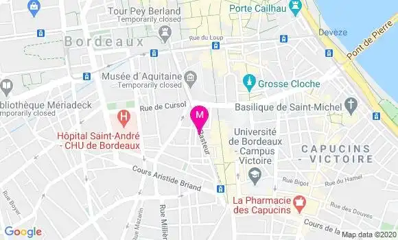 Localisation Dr Charlotte Dulery
