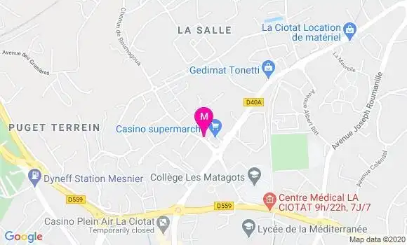 Localisation Dr Stephanie D