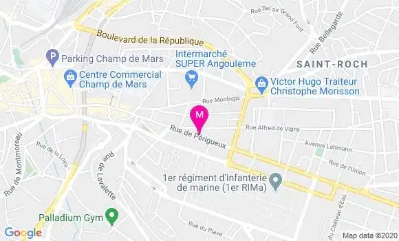 Localisation Dr Frantz Dupuis