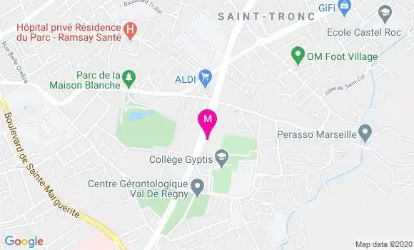 Localisation Dr Virginie Casalta
