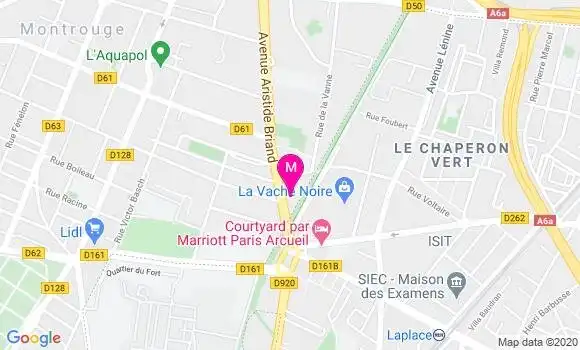 Localisation Dr Claire Nicol