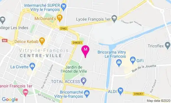 Localisation Dr Lionel Rosier