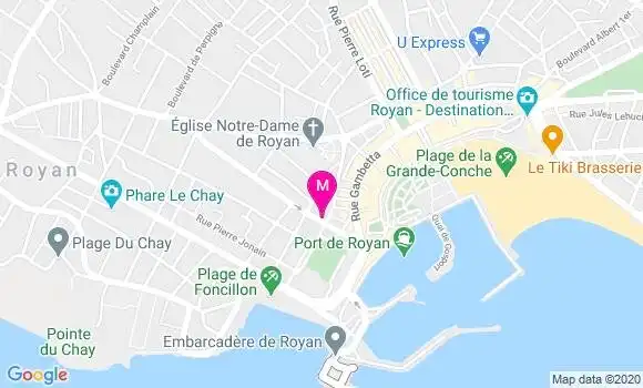Localisation Dr Florence Burkant