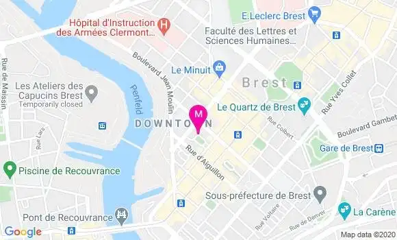 Localisation Dr Sophie Gueguen
