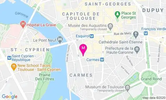 Localisation Dr Francoise Bartoli Millet