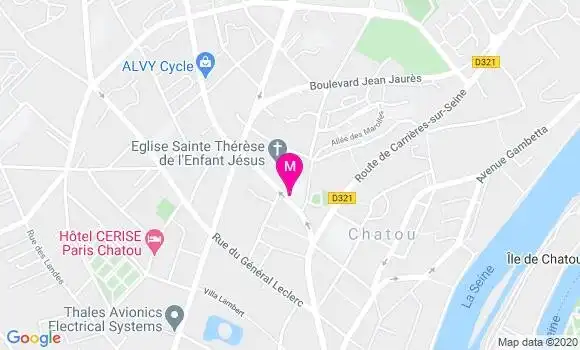 Localisation Dr Eliane Milenko