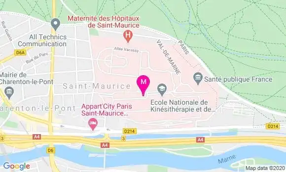 Localisation Dr Mathias Bruyand