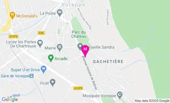 Localisation Dr Pascale Serres