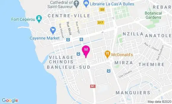 Localisation Dr Ruth Estriplet