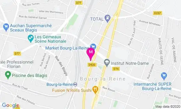 Localisation Dr Alexandra Guez