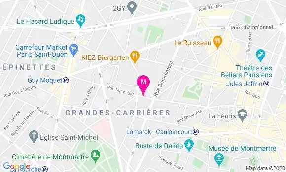 Localisation Dr Eric Elfassy