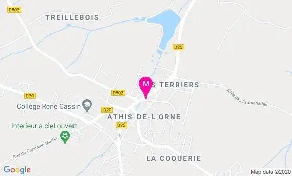 Localisation Dr Cécile Guerin