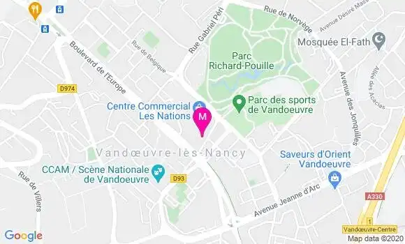 Localisation Dr Adeline Lambert