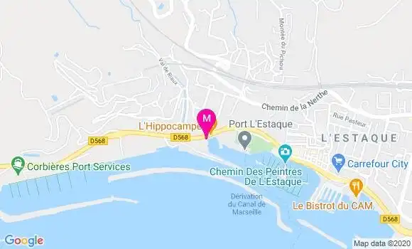 Localisation Dr Blandine Vallentin
