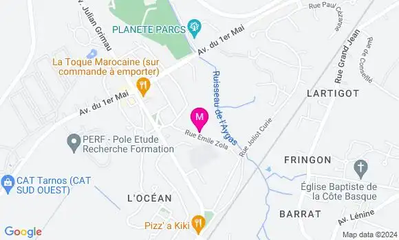 Localisation Dr Marie Taillentou