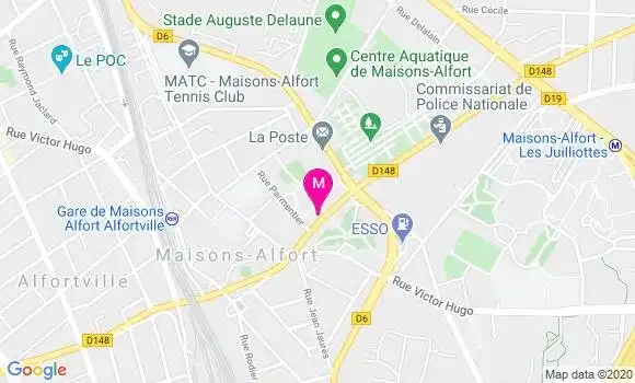 Localisation Dr Pierre Baudron