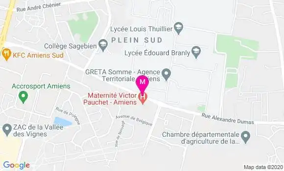 Localisation Dr Stephanie Suzanne