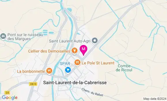 Localisation Dr Marie Claude Jordan