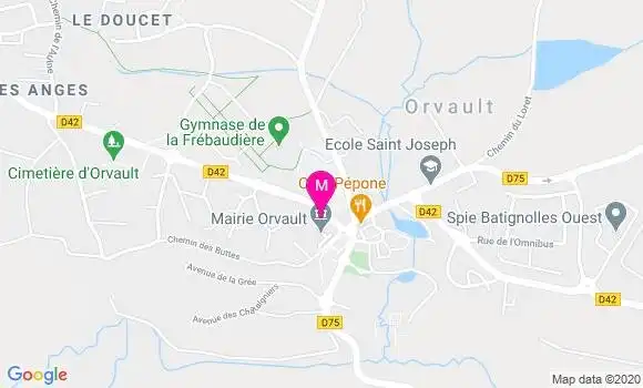 Localisation Dr Fabrice Outin