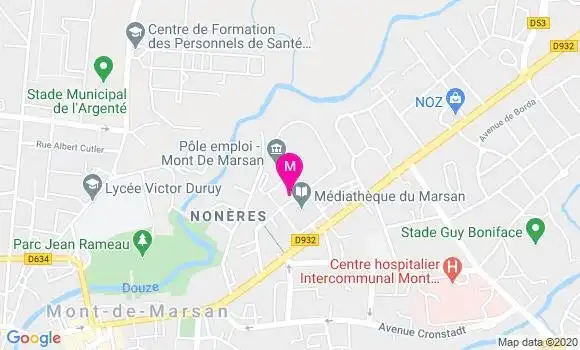 Localisation Dr Isabelle Marboutin