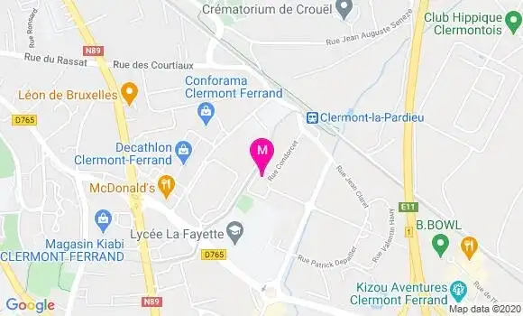 Localisation Dr Antoine Petit