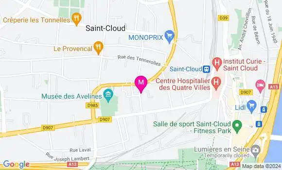 Localisation Dr Caroline Lauvray Bouillet