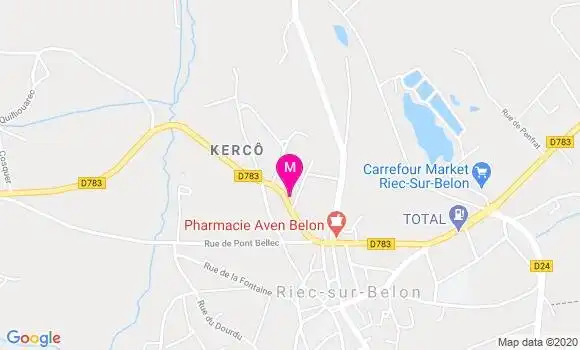 Localisation Dr Sandra Launay