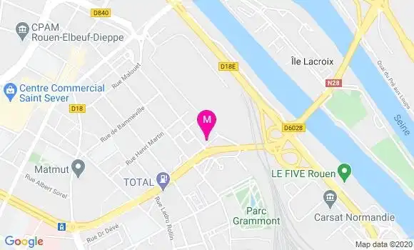 Localisation Dr Charlotte Honore