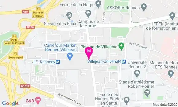 Localisation Dr Anne Gaucher Denoual