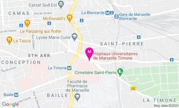 Localisation Dr Emilie Doche