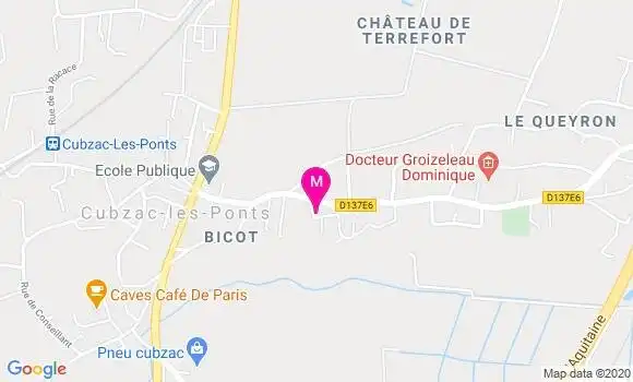 Localisation Dr Fanny Gelli
