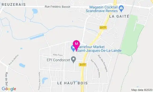 Localisation Dr Laure Buisson Fitamant