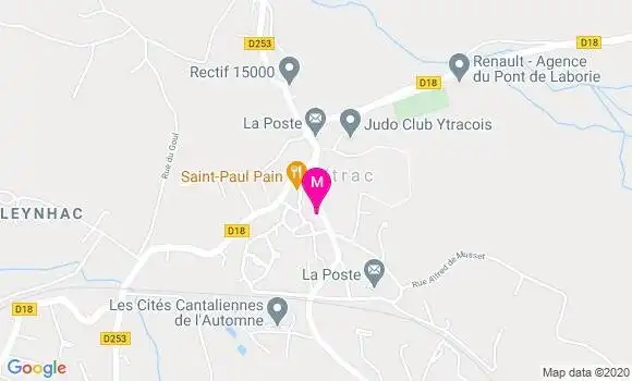 Localisation Dr Claire Gratio