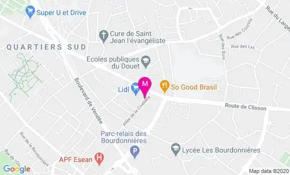 Localisation Dr Patrick Dubreil