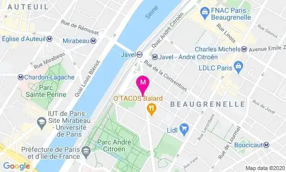 Localisation Dr Alain Seban