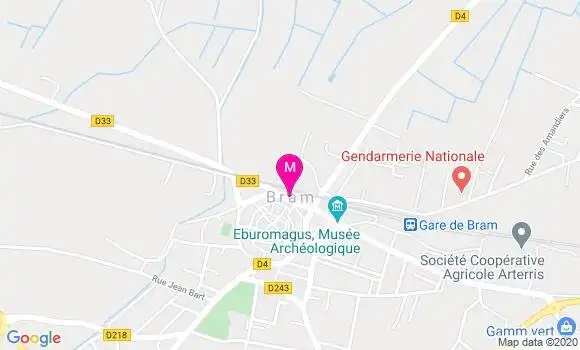 Localisation Dr Marc Delahaie