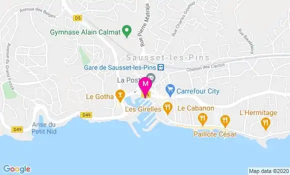 Localisation Dr Valerie Davin