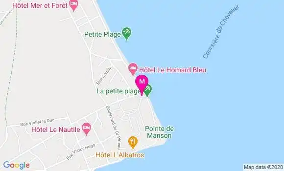 Localisation Dr Audrey Foubert