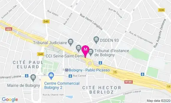 Localisation Dr Estelle Dang