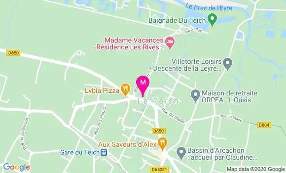 Localisation Dr Audrey Pouchet