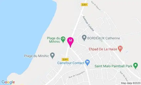 Localisation Dr Alexis Giroux