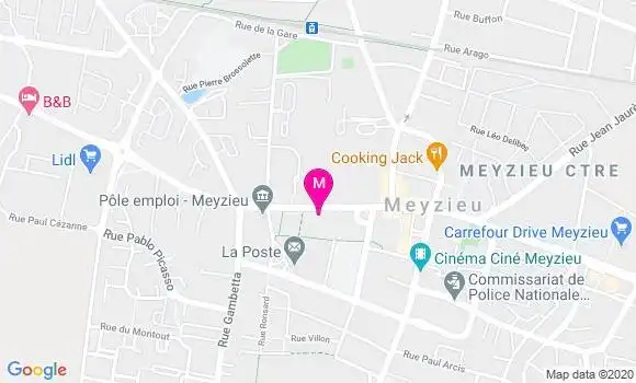 Localisation Dr Marine Pannet