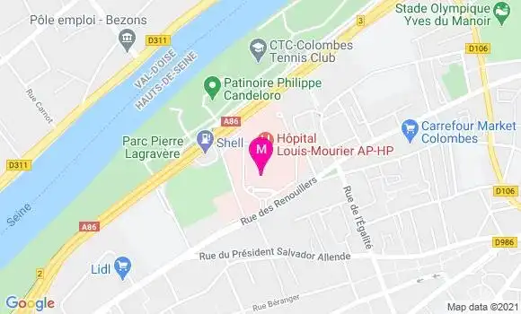 Localisation Dr Sadji Djennaoui
