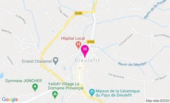 Localisation Dr Thierry Gacon